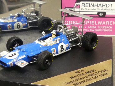 Preview: 1/43 Quartzo Matra MS80 Spanish GP 1969 #8 Baltoise 4016